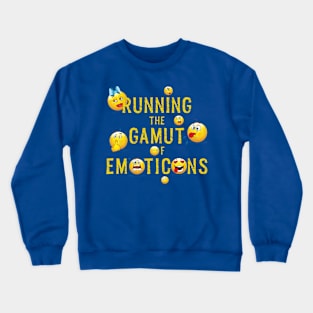 Gamut of Emoticons Crewneck Sweatshirt